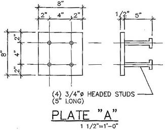 standard embed drawing in stock A