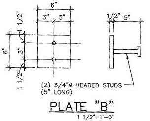 standard embed drawing in stock B