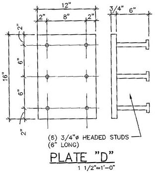 standard embed drawing in stock D