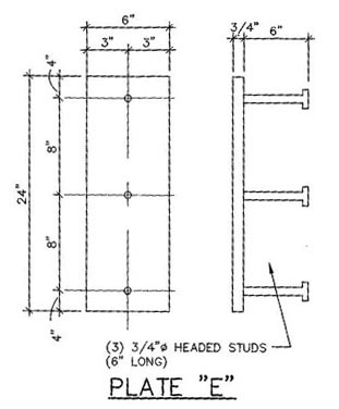 standard embed drawing in stock E